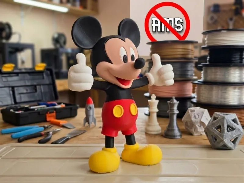 mickey mouse 21cm NO AMS