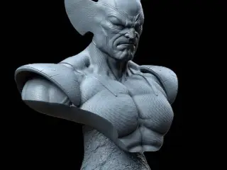 Wolverine Bust