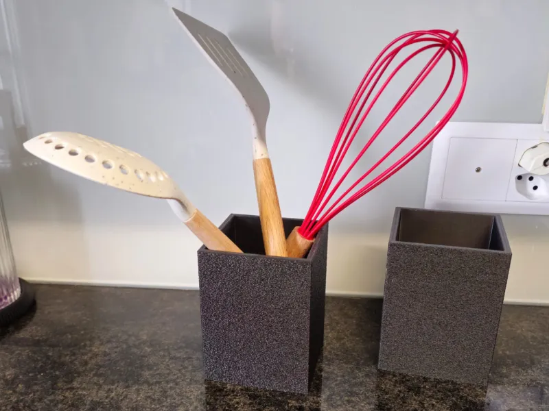 Suporte de Utensílios de Cozinha – Organizado e Elegante