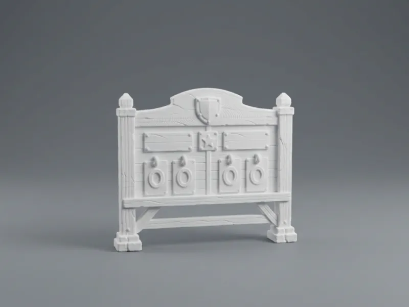 Carnival Game Scoreboard Model