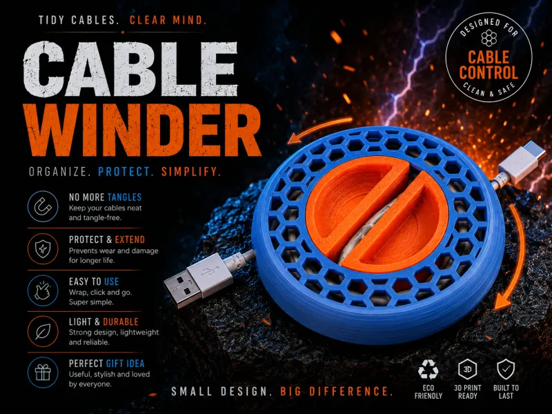 Organizador de cables