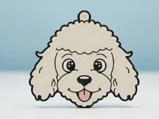Cute Canine keychain Collection | #Poodle