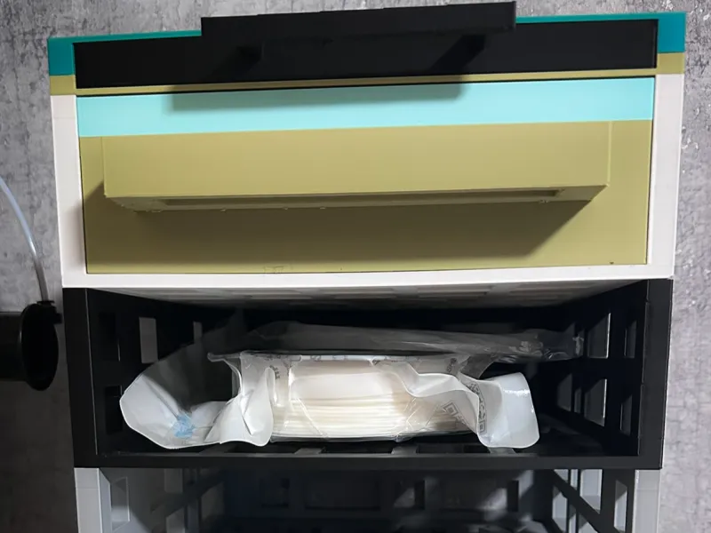 大型六盘耗材收纳箱