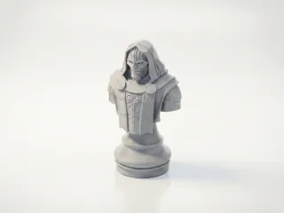 Dr Doom Chess Piece Marvel Collectible 3D Printable