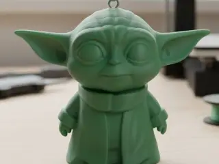 Keychain Yoda Chibi