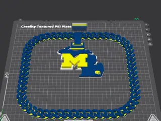 Michigan Wolverines football Big chain