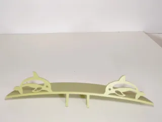 Sunshades for eyeglasses with dolphin motif