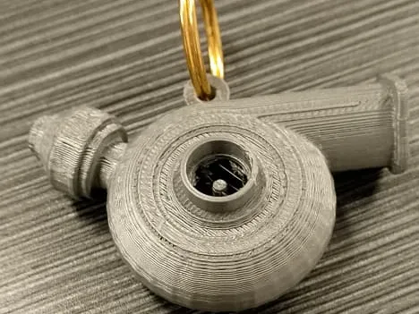 TURBOCHARGED KEYCHAIN 