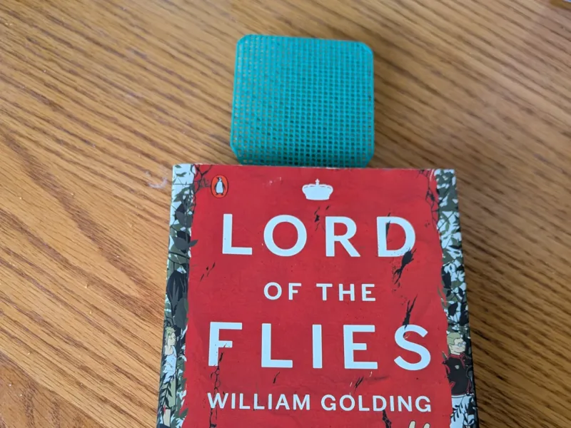 Fly Swatter Bookmarker and book protector