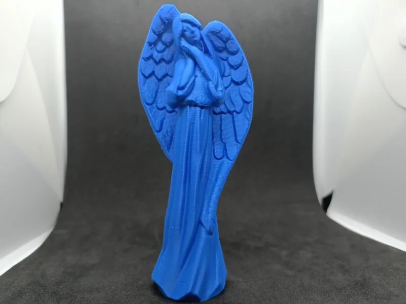 Serene Guardian: Angelic Figurine Sculpture