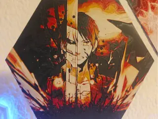 Hueforge Eren (Ataque a los Titanes) modo panal