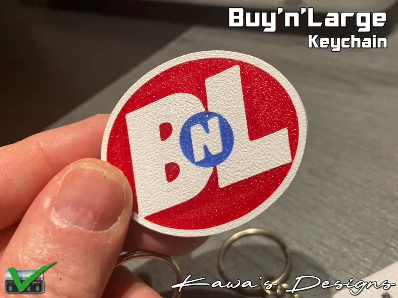 Buy'n' Large Keychain