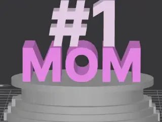 #1 Mom Trophy