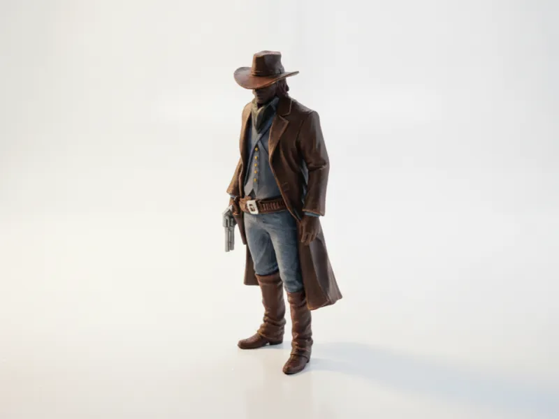 John Marston Figurine Gaming Collectible 3D Printable