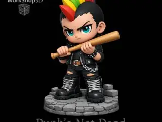 Female Punk Chibi Collection from WorkShop3D