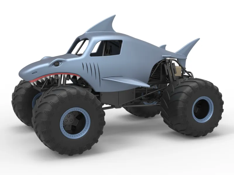 シャークモンスタータック 1:25スケール