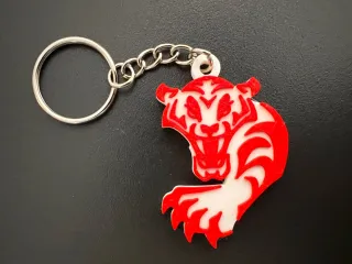 Same Tractor Keychain