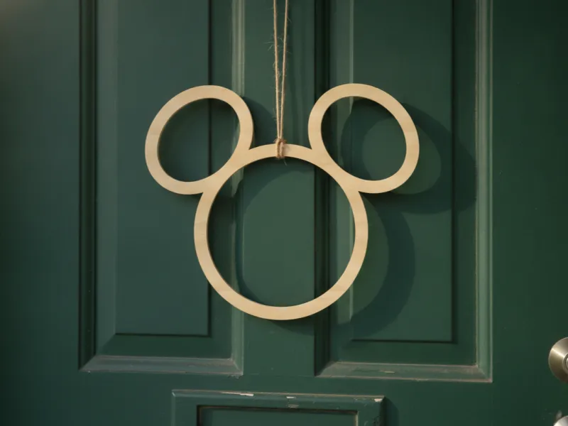 Magnet Mouse Ears Wreath
