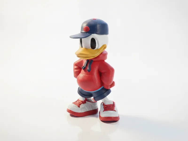 Donald Duck Figurine Cartoon Character 3D Printable