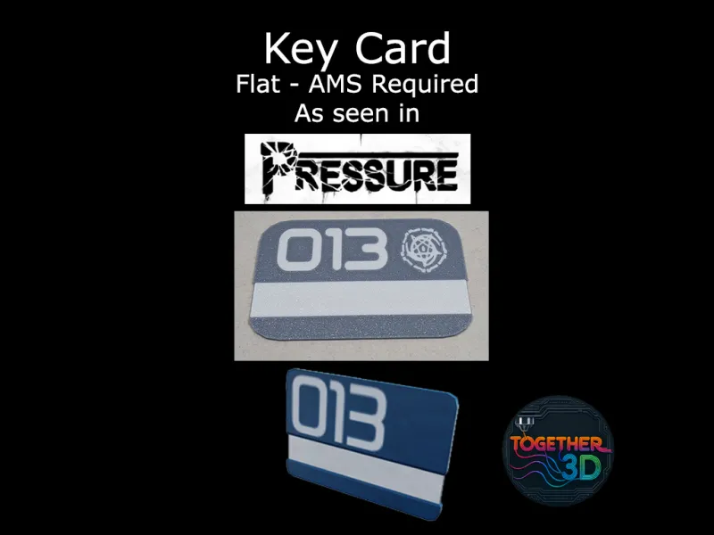 Key card from Pressure - AMS required
