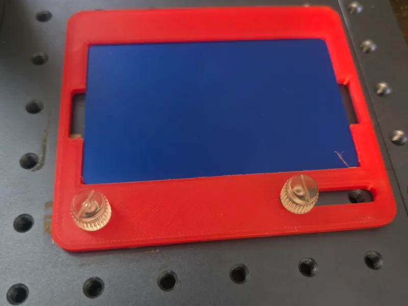 Aluminum Card jig