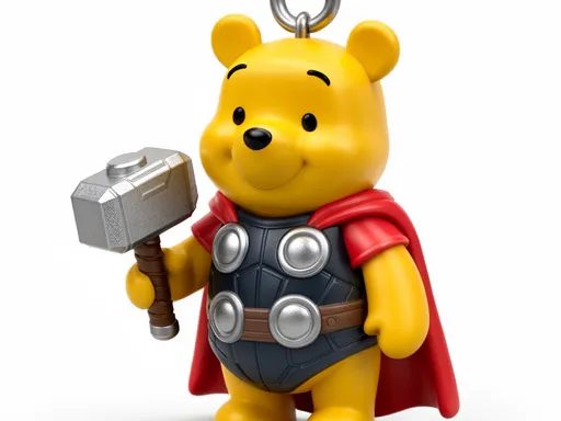 Winnie the Pooh Thor Ring Figure