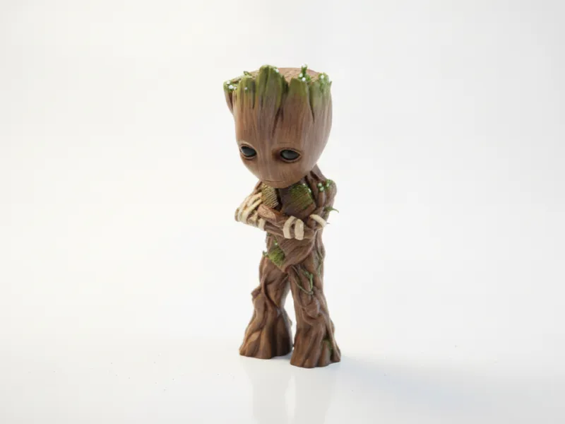 Sad Groot Figurine Marvel 3D Printable