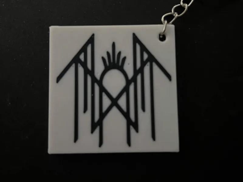 Sleep Token Logo Keychain