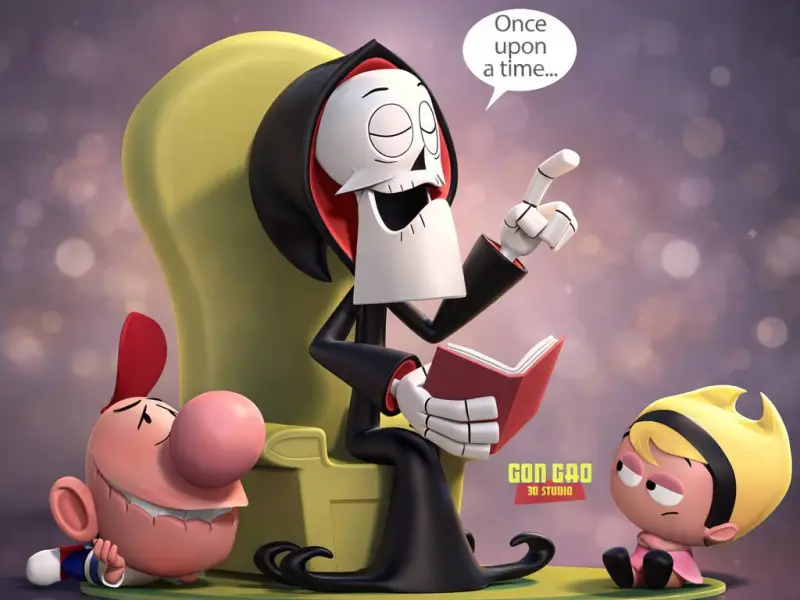 Grim, Mandy e Billy