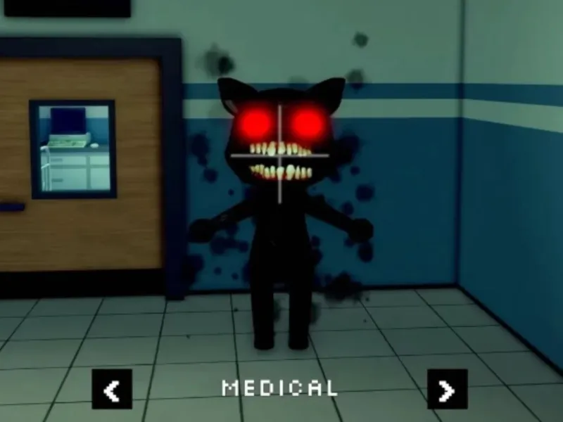 โรงพยาบาลสัตว์ Roblox — ปีศาจกล้อง! 🐈‍⬛📸