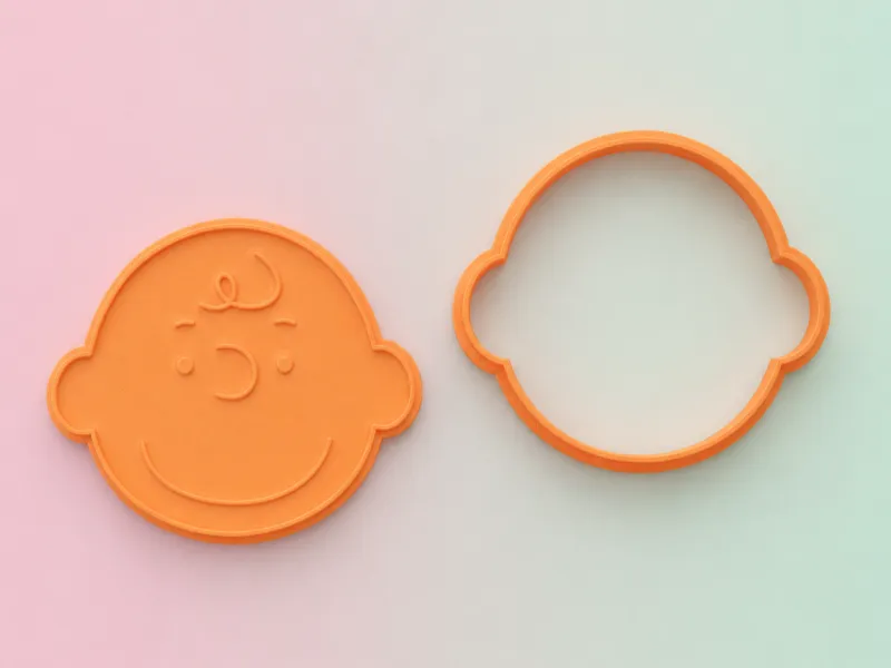 Snoopy cookie cutter - charlie brown