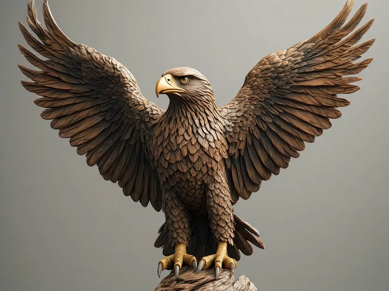 EAGLE SCULPTUR