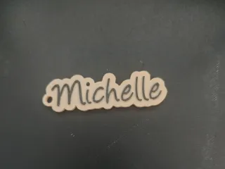 Michelle keychain - llavero