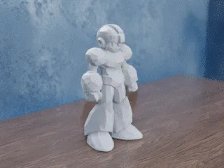 Low Poly Megaman