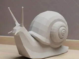 Caracol - low poly