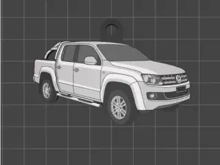 Volkswagen Amarok Keychain