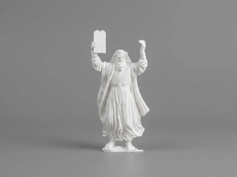 Moses - Biblical Figures 3D Model
