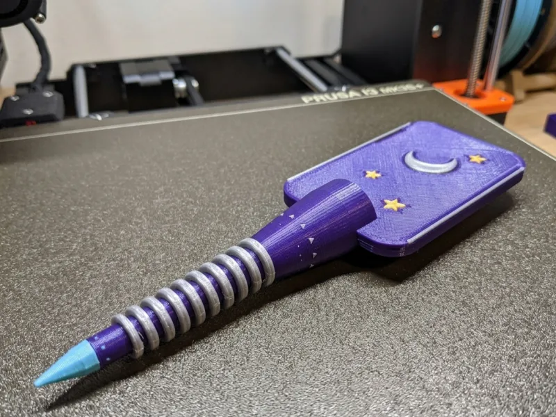 Celestial Moon Credit Card Wand