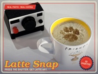 Latte Snap · Retro Instant Camera That Dusts Latte Art