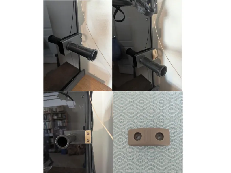 Ender 5 Spool Bumper (cut out spools i.e. plastic/cardboard)