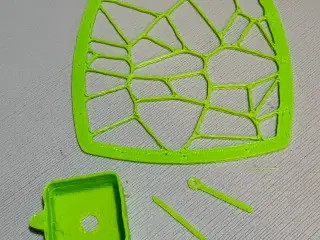 Modern Voronoi Wall Clock