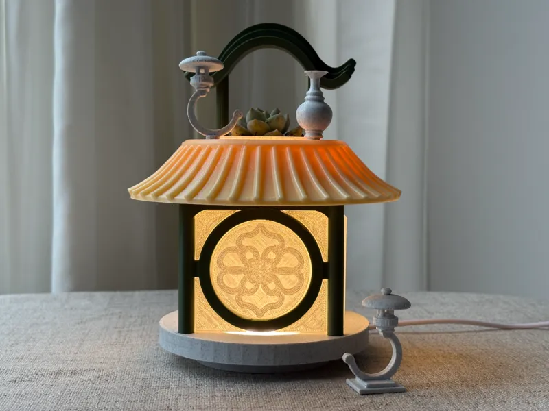 Chinese tea house Lamp