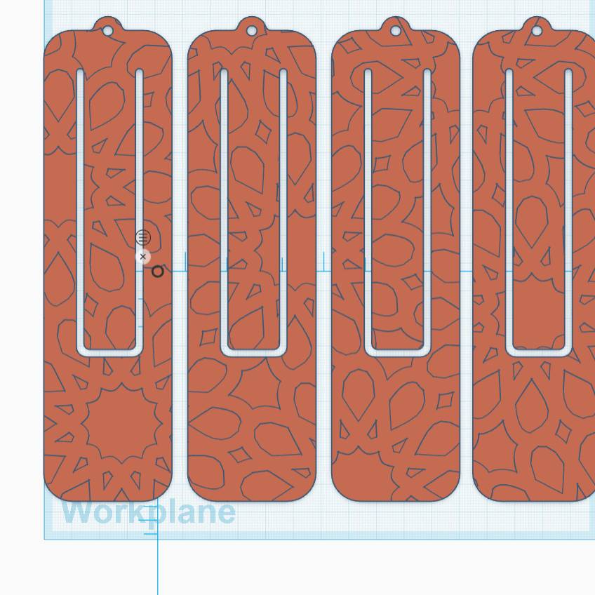 3D Printer Files | 3MF File | Islamic pattern bookmark | Creality Cloud