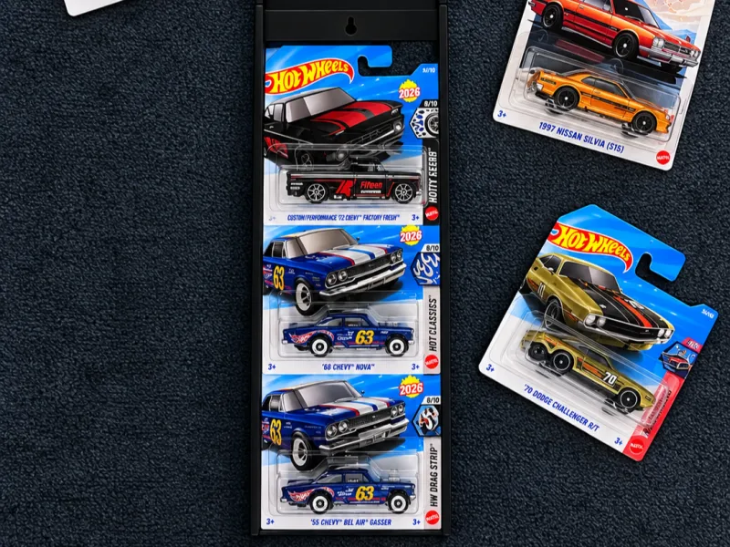HotWheels Wall Card Display / Mount / Holder
