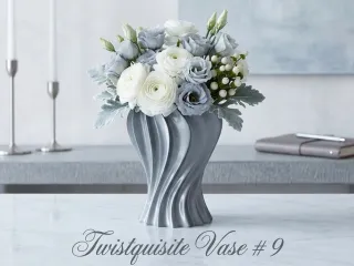 Twistquisite Vase #9
