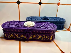 Gothic Reliquary Box – Tarot & Crystal Storage