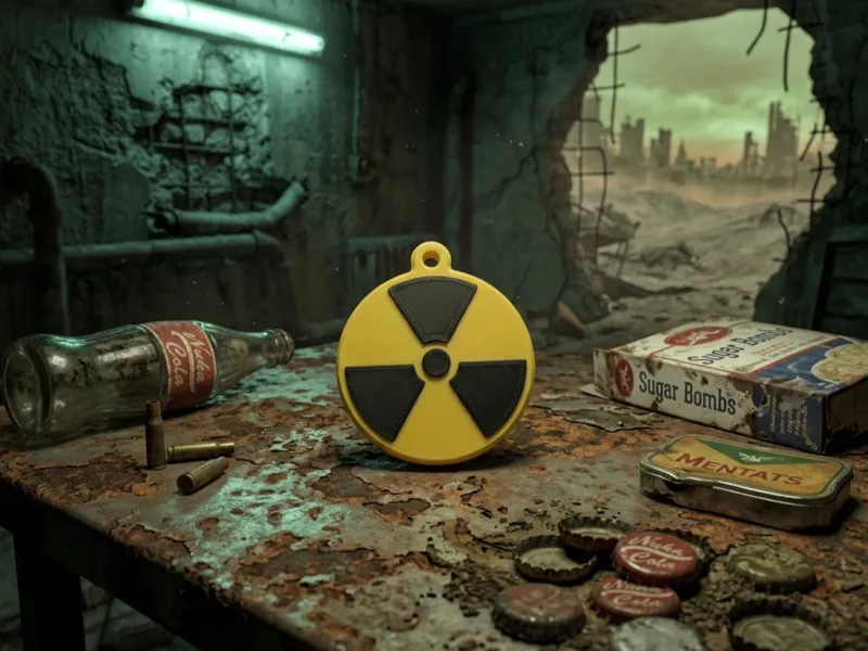 Брелок "Ядерный Fallout 4"