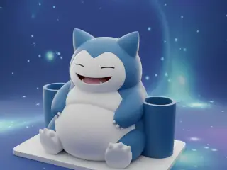 Porta Lapiz Snorlax