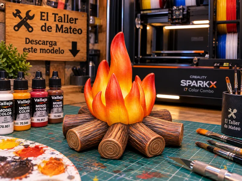 Hoguera de Campamento – El Taller de Mateo