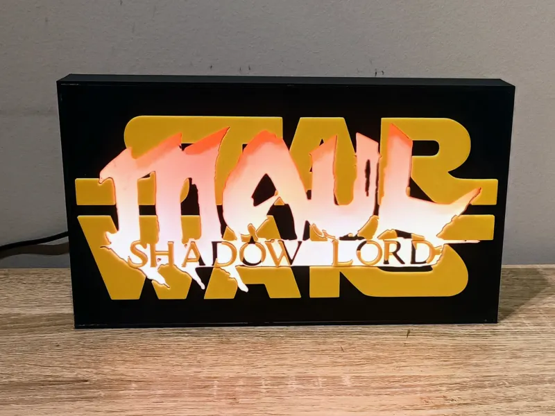 Star Wars Shadow Lord Lightbox